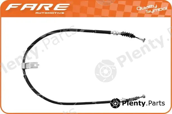 Fare SA 18477 — Cable Pull, parking brake
