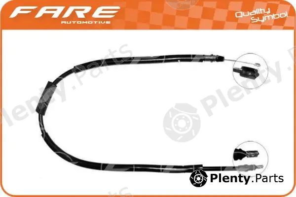 Fare SA 18811 — Cable Pull, parking brake
