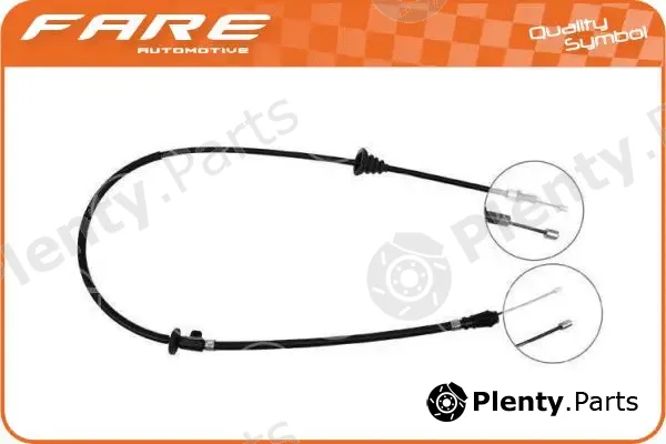 Fare SA 19190 — Cable Pull, parking brake