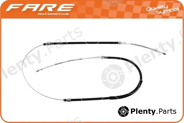 Fare SA 17703 — Cable Pull, parking brake