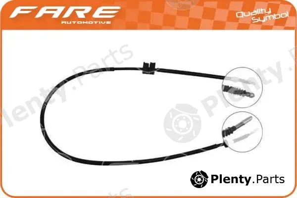 Fare SA 17748 — Cable Pull, parking brake