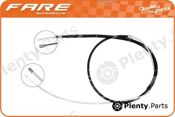 Fare SA 17466 — Cable Pull, parking brake