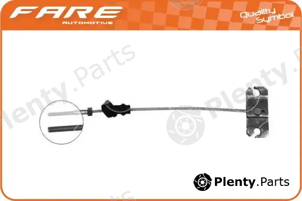 Fare SA 18468 — Cable Pull, parking brake