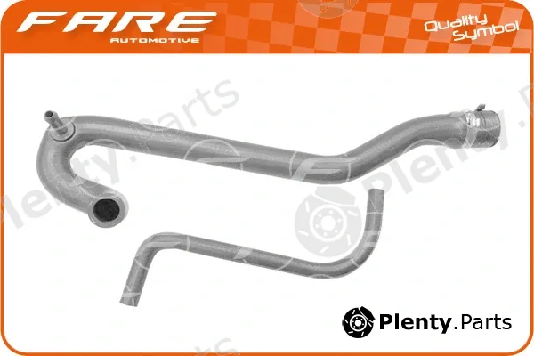 Fare SA 8709 — Hose, heat exchanger (heating)