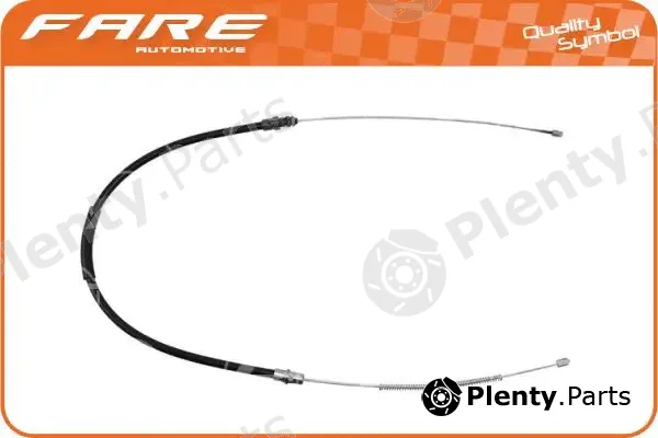 Fare SA 18804 — Cable Pull, parking brake