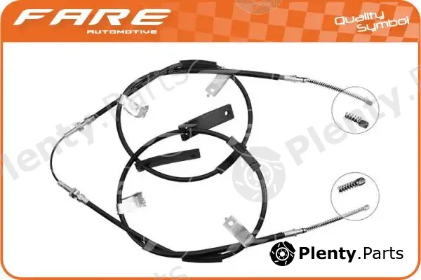 Fare SA 19329 — Cable Pull, parking brake