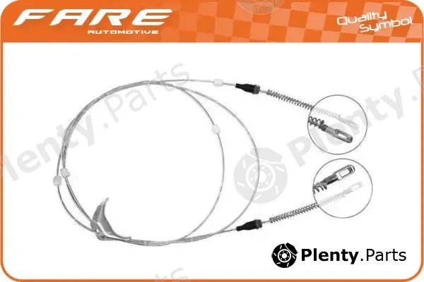 Fare SA 18606 — Cable Pull, parking brake