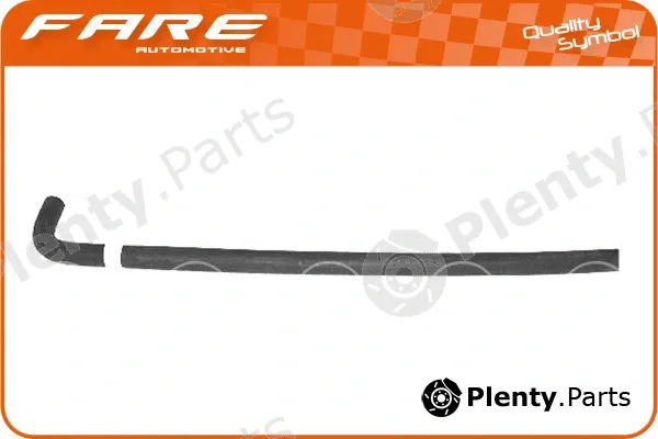 Fare SA 7540 — Hose, heat exchanger (heating)
