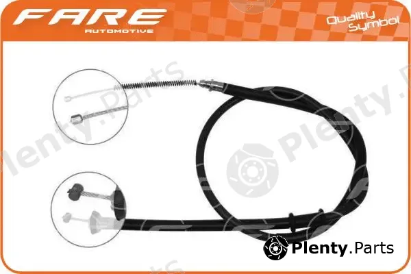 Fare SA 18390 — Cable Pull, parking brake