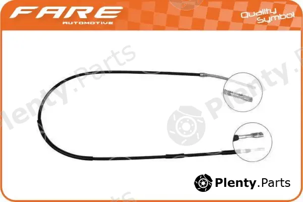 Fare SA 18371 — Cable Pull, parking brake