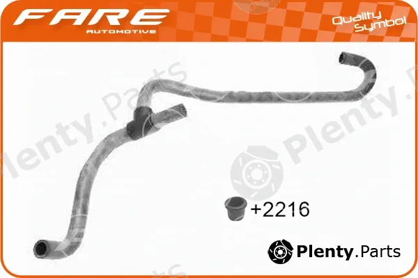 Fare SA 11679 — Hose, heat exchanger (heating)