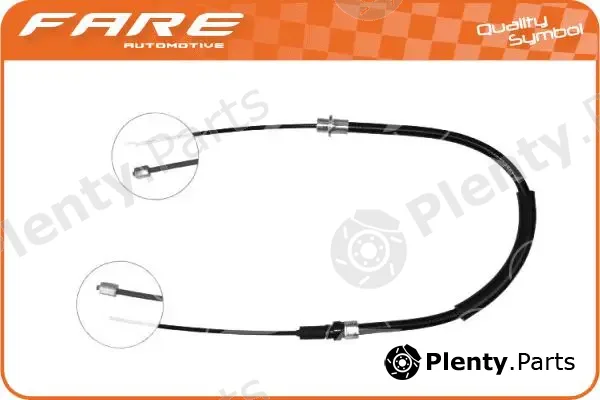 Fare SA 17469 — Cable Pull, parking brake