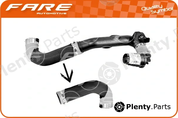 Fare SA 14963 — Charge Air Hose