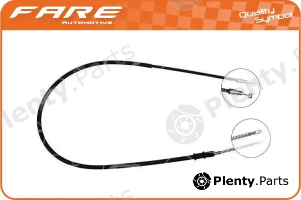 Fare SA 19319 — Cable Pull, parking brake