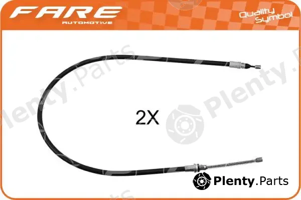 Fare SA 17997 — Cable Pull, parking brake