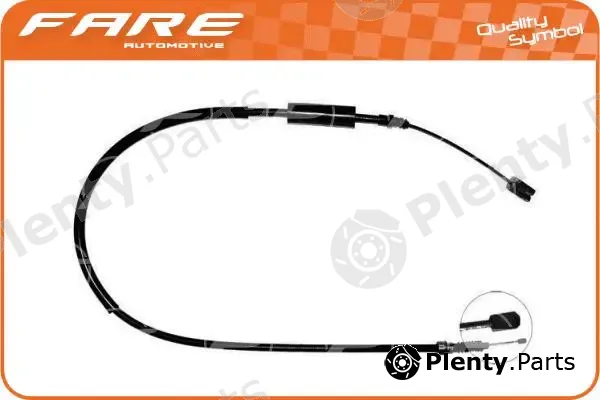 Fare SA 18843 — Cable Pull, parking brake
