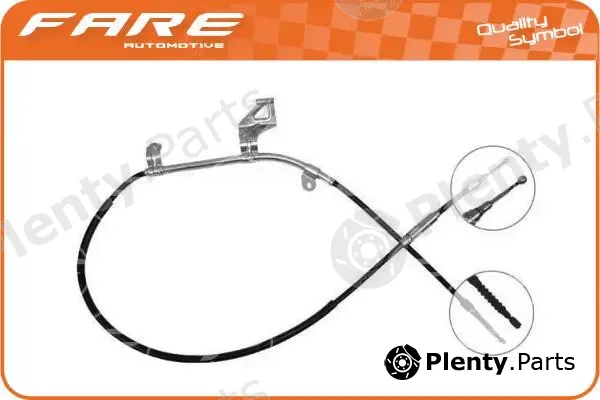 Fare SA 19268 — Cable Pull, parking brake