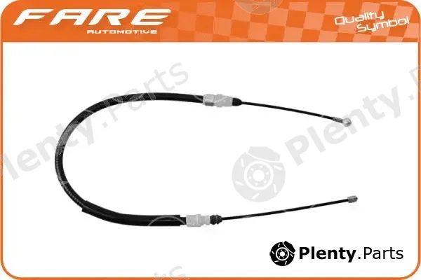 Fare SA 18768 — Cable Pull, parking brake