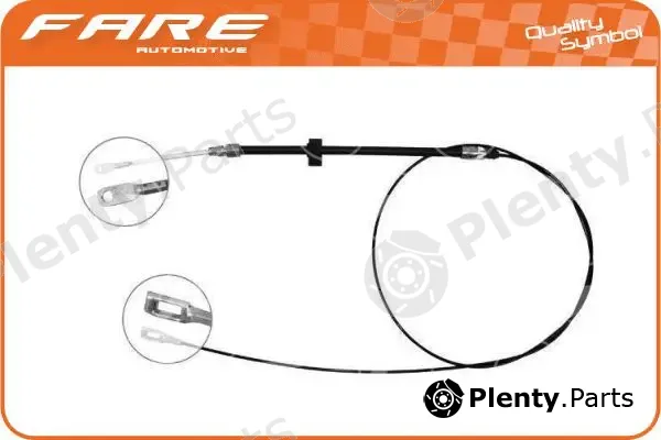 Fare SA 17477 — Cable Pull, parking brake