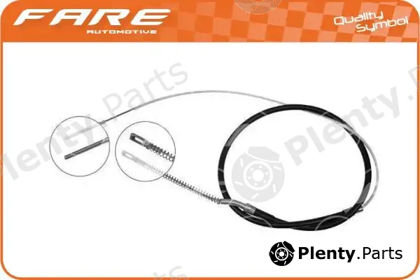 Fare SA 17764 — Cable Pull, parking brake