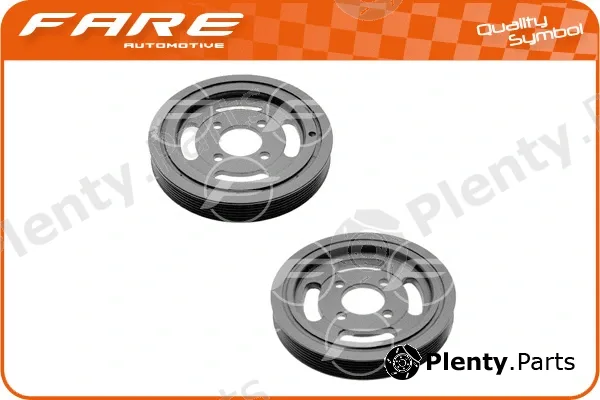 Fare SA 12837 — Belt Pulley, crankshaft