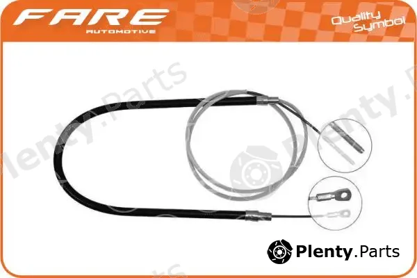 Fare SA 17772 — Cable Pull, parking brake