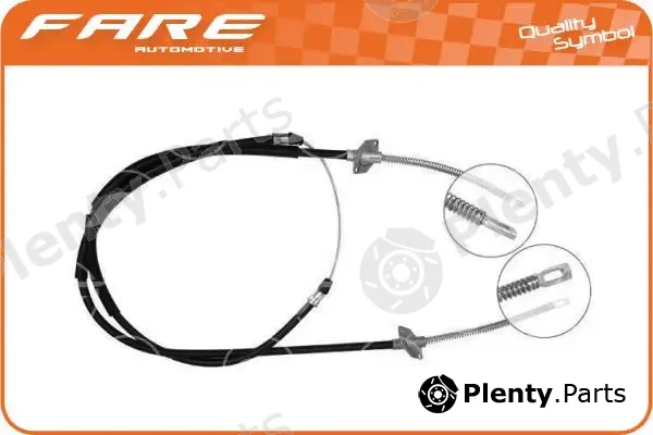 Fare SA 17561 — Cable Pull, parking brake