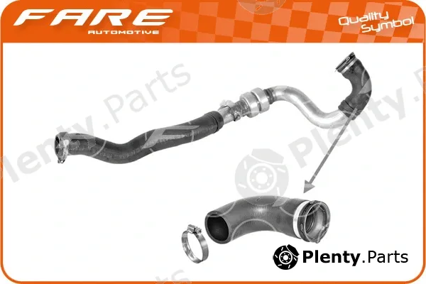 Fare SA 14977 — Charge Air Hose