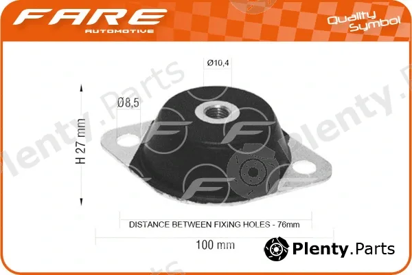 Fare SA 15004 — Mounting, engine