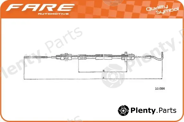 Fare SA 25966 — Accelerator Cable
