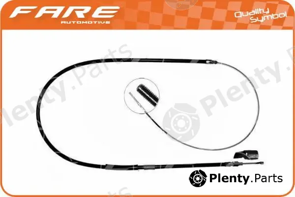 Fare SA 17783 — Cable Pull, parking brake