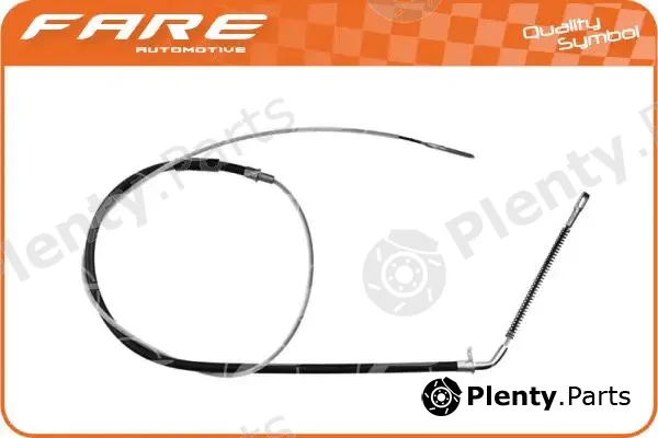 Fare SA 17775 — Cable Pull, parking brake