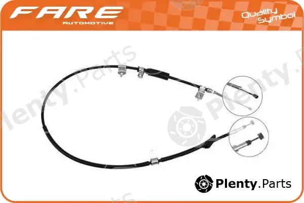 Fare SA 18415 — Cable Pull, parking brake