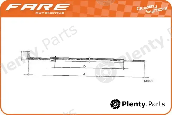 Fare SA 28560 — Cable, starter