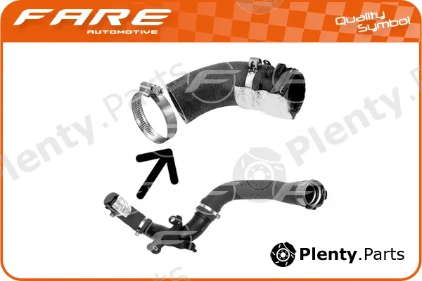 Fare SA 14972 — Charge Air Hose