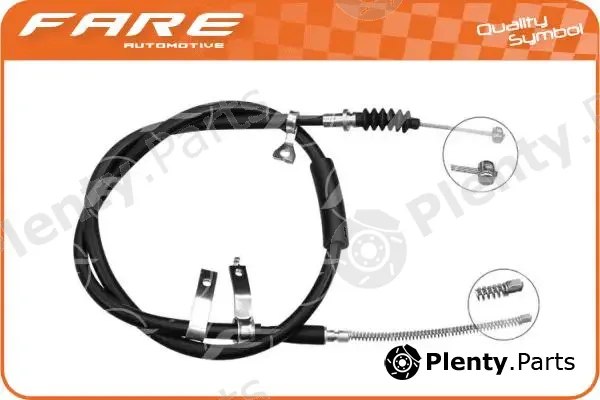 Fare SA 19362 — Cable Pull, parking brake