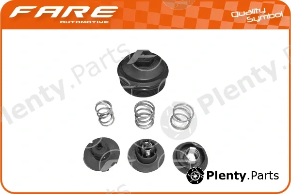 Fare SA 9928 — Cap, oil filter housing
