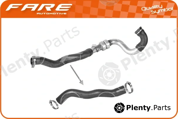 Fare SA 14976 — Charge Air Hose