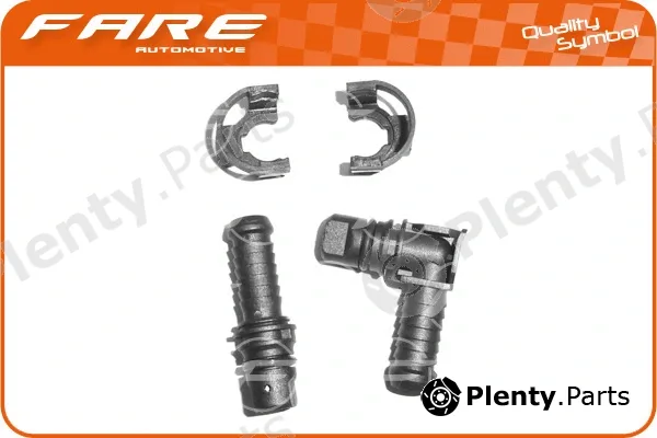 Fare SA 9857 — Assortment, radiator small parts
