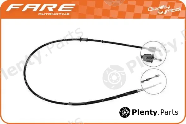 Fare SA 18414 — Cable Pull, parking brake