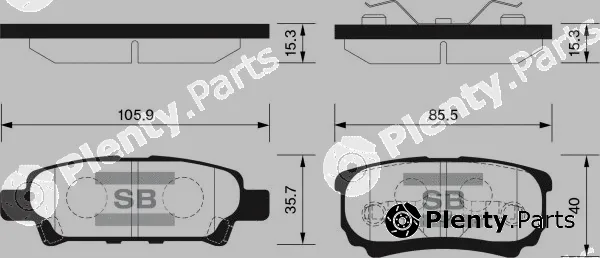 FI.BA FBP2111 — Brake Pad Set, disc brake