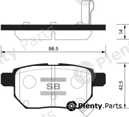 FI.BA FBP2094 — Brake Pad Set, disc brake