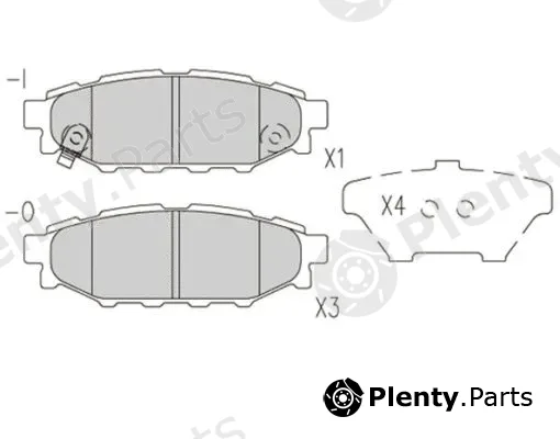 FI.BA FBP4186 — Brake Pad Set, disc brake