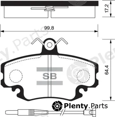 FI.BA FBP1243 — Brake Pad Set, disc brake