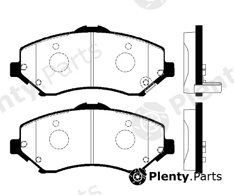 FI.BA FBP4338 — Brake Pad Set, disc brake