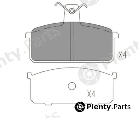 FI.BA FBP4167 — Brake Pad Set, disc brake