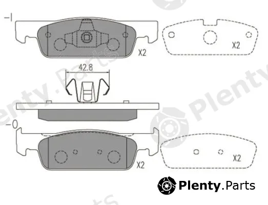 FI.BA FBP4177 — Brake Pad Set, disc brake