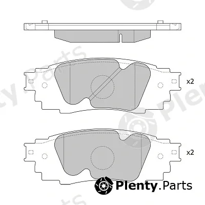 FI.BA FBP4419 — Brake Pad Set, disc brake