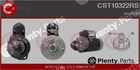 Casco CST10322RS — Starter