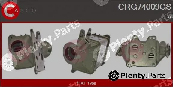Casco CRG74009GS — Cooler, exhaust gas recirculation